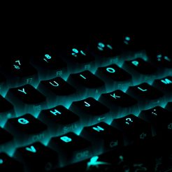 glow in the dark keyboard