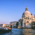 people on a gondola